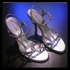 Chinese Laundry Silver Heels